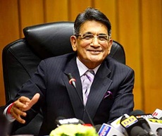 Former Supreme court chief justice, RM Lodha